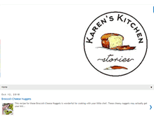 Tablet Screenshot of karenskitchenstories.com